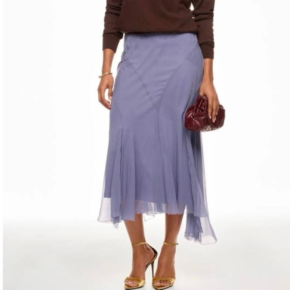 Polo Ralph Lauren Amla purple Midi Skirt size 6